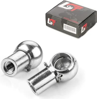 Produktbild von 2x Kugelpfanne Gasfeder Kugelkopfaufnahme M6 10mm für VW SEAT SKODA