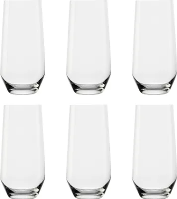 Produktbild von Stölzle Lausitz 6er Set Quatrophil Revolution Wassergläser 390ml Longdrink 3580012 | EAN 4012632196613