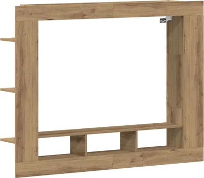 Obrázek produktu pro vidaXL TV skříňka Artisan dub 152 x 22 x 113 cm materiál na bázi dřeva