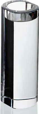Produktbild von Teelichthalter "Skyline" (18cm), aus Bleikristall