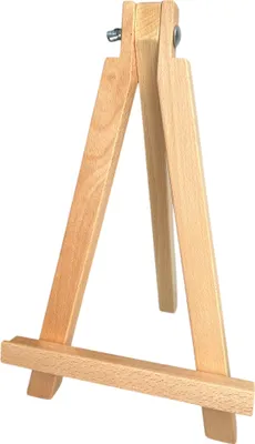 Immagine prodotto di MINI cavalletto per pittura sgabello regolabile in legno