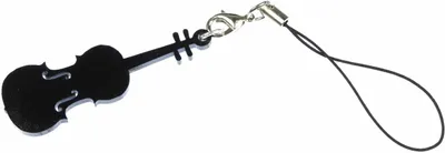 Produktbild von Geige Violine Handyanhänger Miniblings Handyschmuck Orchester Musik schwz