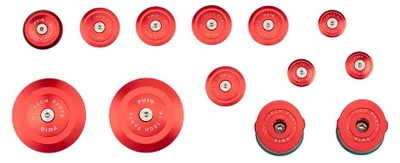 Produktbild von PUIG 21536R Alu Fahrgestellabdeckunge  passend fuer BMW R1250R Rot