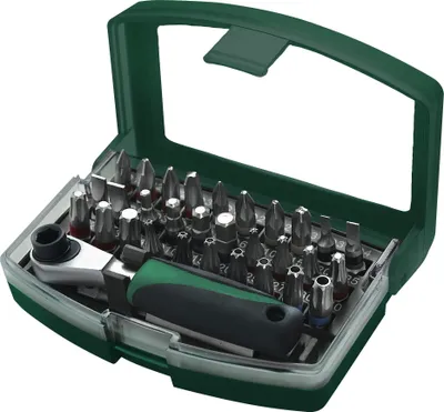 Produktbild von Bit-Satz-Box 32-teilig in Kunststoffbox