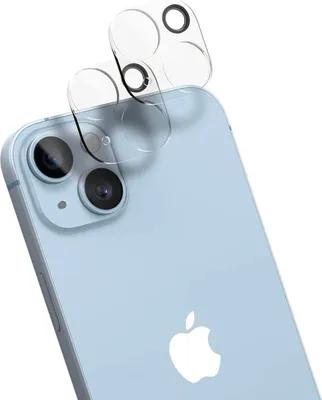 Image de Verre de protection de la caméra pour iPhone 14 Verre de protection de la caméra Lentilles blindées, 2 pièces