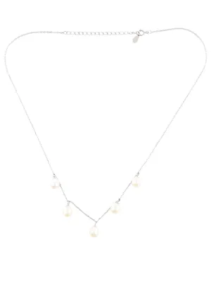 Produktbild von MIAMAR 1159399 Damen Collier Sterling-Silber 925 Silber weiß 44,5 cm