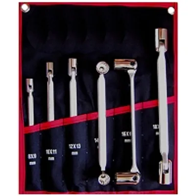 Produktbild von Doppel-Gelenkschlüssel-Sätze 4-tlg. 20-32 mm 20x22 - 21x23 - 24x27 - 30x32 mm