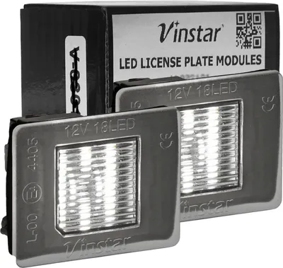 Produktbild von Vinstar LED Kennzeichenbeleuchtung kompatibel mit Mercedes-Benz W176 X166 W156 R172 W166 W477