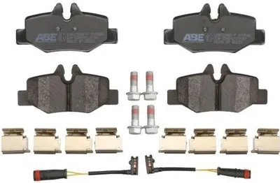 Produktbild von ABE Bremsbeläge Satz Hinten passend für MERCEDES-BENZ VIANO (W639) C2M025ABE-P