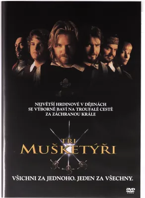 Produktbild von Tři mušketýři DVD