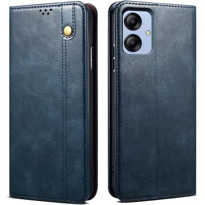 Obrázek produktu pro Pouzdro pro Samsung Galaxy A04E, kožené flip pouzdro peněženka s funkcí stojánku modré