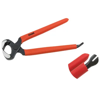 Produktbild von Kneifzange 175 mm Schwarz Rot Kantenzange Drahtzange Beißzange Rabitzzange Monierzange Werkzeugstahl