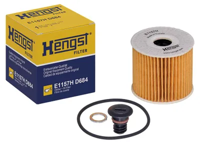 Produktbild von Ölfilter-Einsatz 61 mm HENGST FILTER passend für u.a. HYUNDAI TUCSON