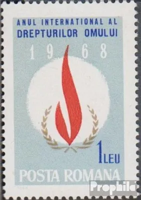 Produktbild von Briefmarken Rumänien 1968 Mi 2674 (kompl.Ausg.) postfrisch Jahr der Menschenrechte