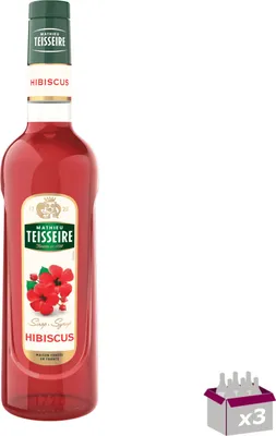 Image de Lot 3 - Teisseire - Sirop d'hibiscus - 70cl
