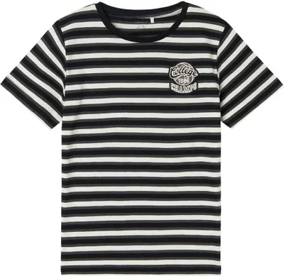 Produktbild von Name It Dalovan Kurzarm-t-shirt Weiß,Schwarz 6 Years Junge Weiß,Schwarz 6 Years
