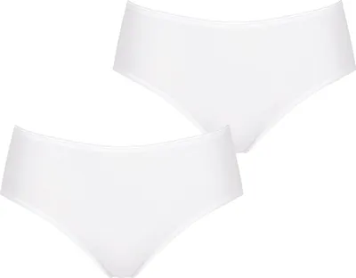 Produktbild von sloggi Damen Midislip 2-Pack Feel Sensational - WHITE - Größe 44