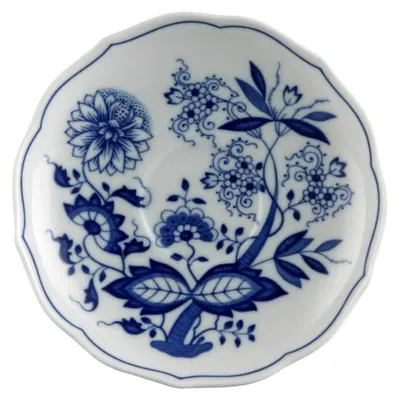 Produktbild von Zwiebelmuster Tee-Untertasse, 14 cm, blau