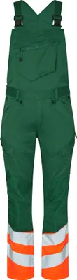 Produktbild von F. Engel Safety Latzhose, Grün/Orange, Gr. 22