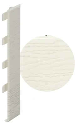 Zdjęcie produktu dla VILO Podsufitka dachowa SV-07 – perforowana podsufitka z PVC – wentylowana okładzina dachowa – 2,70 m (10 sztuk) – czarna