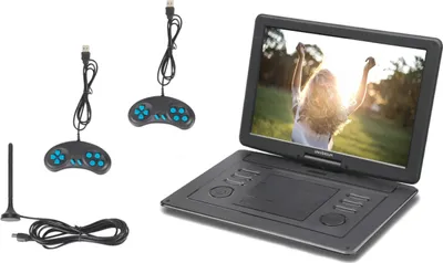 Produktbild von Universum Portabler DVD-Player DVD 400-20, 15,6 Zoll, 2x Controller