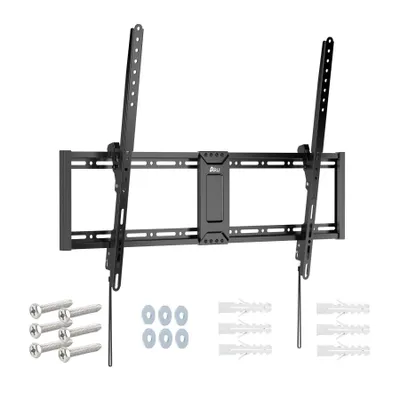 Produktbild von ARLI TV Wandhalterung 43 - 100 Zoll neigbar Slim / Flach Wandhalter für LED LCD OLED Curved Fernseher