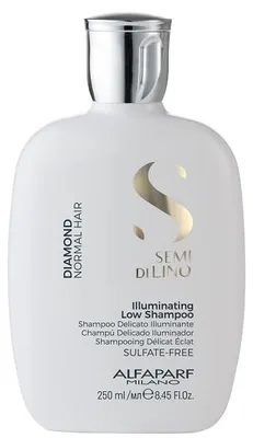 Produktbild von ALFAPARF Milano Illuminating Low Shampoo, 250 ml, Shampoo, Nicht-professionell, Frauen, normales Haar, Alle Farben