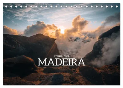 Produktbild von Trauminsel Madeira (Tischkalender 2027 DIN A5 quer), CALVENDO Monatskalender
