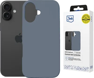 Produktbild von 3MK Hardy MagSilicone Apple iPhone 16 ultramarinblau