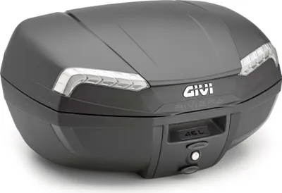 Produktbild von Givi Monolock® Riviera 46L Topcase mit Universaladapterplatte