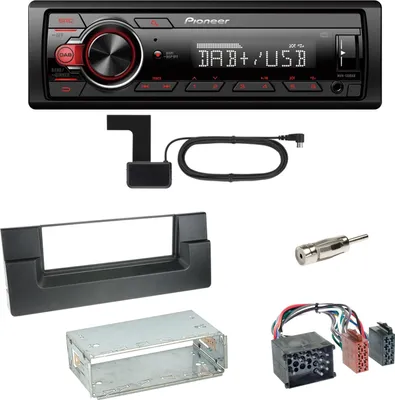 Produktbild von Pioneer MVH-130DAB Digitalradio USB Einbauset für BMW 5er E39 bis 09/2000