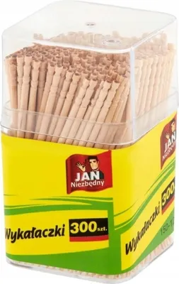 Image de Cure-dents dans boîte en bambou 300 pièces