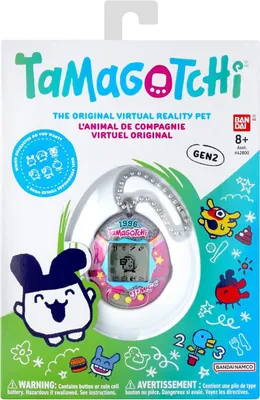 Imagen del producto de Tamagotchi – BANDAI – Tamagotchi original – Deportivo – Mascota electrónica virtual con pantalla a color, 3 botones y juegos