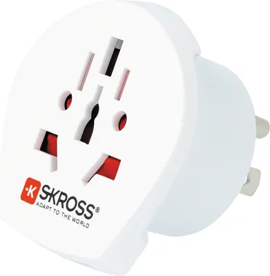 Produktbild von Skross 1.500221-E, Typ A, Universal, Weiß, CE, Sichtverpackung