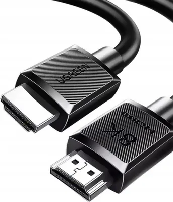 Produktbild von Kabel HDMI 2.1, 8K / 60Hz, 3 m, Ugreen HD175, Schwarz