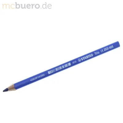 Produktbild von Dreikant-Buntstift - STABILO Trio dick - Einzelstift - ultramarinblau