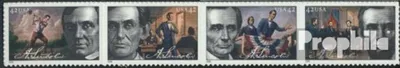 Produktbild von Briefmarken USA 2009 Mi 4474-4477 Viererstreifen (kompl.Ausg.) postfrisch Lincoln