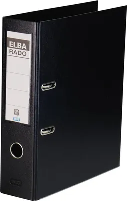 Produktbild von Elba Rado Plast, 80 mm, Schwarz