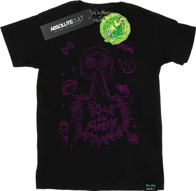 Image de Rick And Morty - T-shirt pour homme BI52530 (S) (Noir)