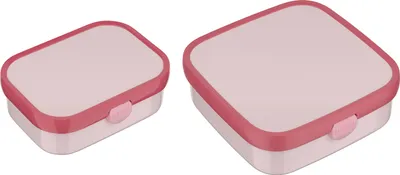 Produktbild von Mepal CAMPUS Brotdosen-Set mit Gabel Cool Pink (2025)