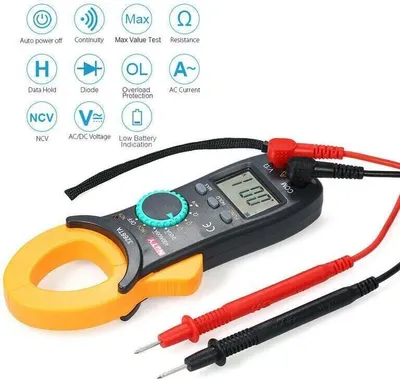 Produktbild von 2-in-1 Strommessgerät True RMS – Multifunktionaler Stromzange für Elektriker & Haushalt