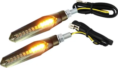 Produktbild von Blinker JMP Dash weiß schwarz mit Lauflicht