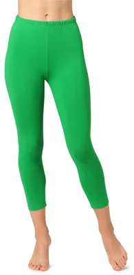 Produktbild von Bellivalini Damen 3/4 Leggings aus Baumwolle BLV50-156 (Grün, S)
