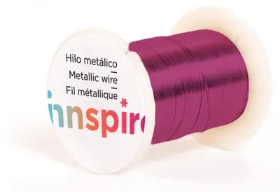 Kupferdraht Fuchsia 0,25 mm, 28 m, biegsam, formstabil