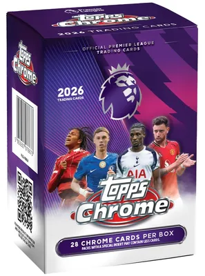 Zdjęcie produktu dla 2026 Topps Premier League Chrome Value Box