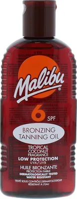 Immagine prodotto di Olio solare Malibu con SPF 6, 200 ml