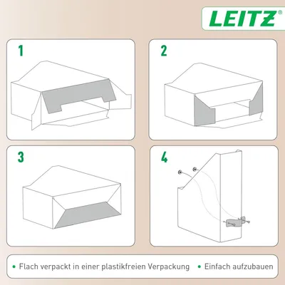 Obrázek produktu pro Leitz 24710050, Zelená, Karton, 100 mm, 260 mm, 310 mm, 310 g