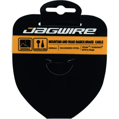 Produktbild von Jagwire Bremszug Road & Mountain Basic 1,6 x 2000 mm Silber - günstiger Unive....