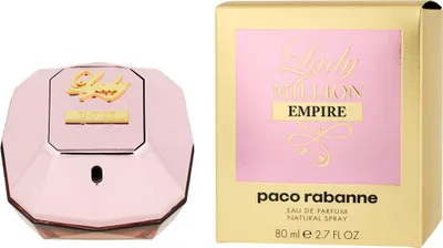 Zdjęcie produktu dla Rabanne Lady Million Empire, Kobiety, 80 ml, Spray, ALCOHOL DENAT., PARFUM (FRAGRANCE), AQUA (WATER), LIMONENE, ETHYLHEXYL METHOXYCINNAMATE,..., 1 szt.