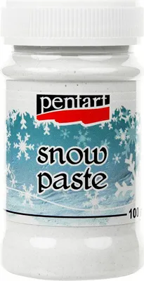 Immagine prodotto di PENTART Pasta di neve a grana grossa Pasta di neve 100ml, 0988